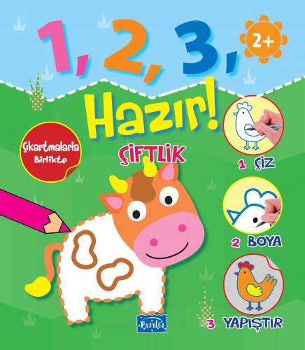 Kurye Kitabevi - 1-2-3 Hazır - Çiftlik 2+ Yaş