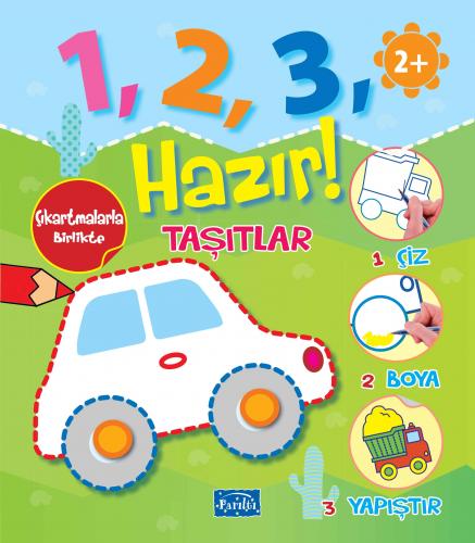 Kurye Kitabevi - 1-2-3 Hazır - Taşıtlar 2+ Yaş