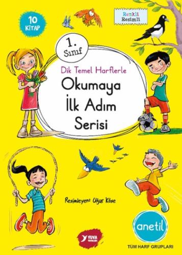 Kurye Kitabevi - 1.Sınıf Dik Temel Harflerle Okumaya İlk Adım Serisi A