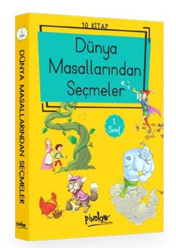 Kurye Kitabevi - Pinokyo 1. Sınıf Dünya Masallarından Seçmeler 10 Kita