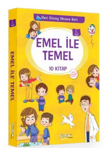 Kurye Kitabevi - Pinokyo 1. Sınıf Emel İle Temel Serisi-10 Kitaplık Se