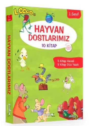 Kurye Kitabevi - Pinokyo 1. Sınıf Hayvan Dostlarımız Serisi-10 Kitaplı