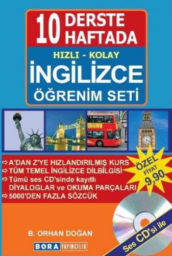 Kurye Kitabevi - 10 Derste / 10 Haftada Hızlı-Kolay İngilizce Öğrenim 