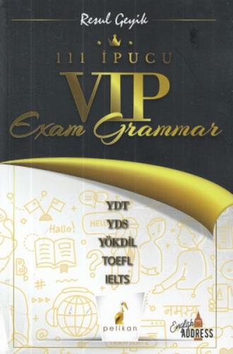 Kurye Kitabevi - Pelikan 111 İpucu VİP Exam Grammar
