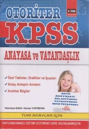 Kurye Kitabevi - 2012 Otoriter KPSS Anayasa ve Vatandaşlık