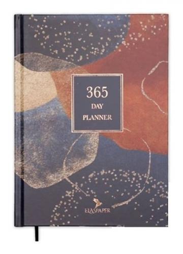 Kurye Kitabevi - 2021 365 Day Planner -Terracotta (Ciltli)
