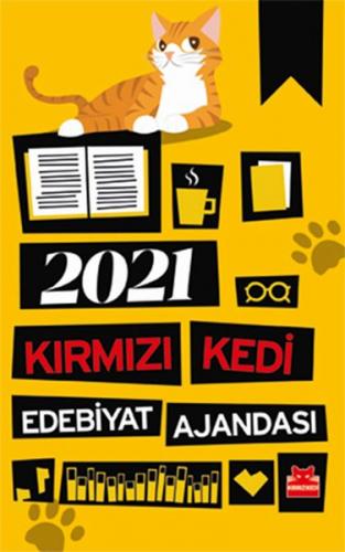 Kurye Kitabevi - 2021 Kırmızı Kedi Edebiyat Ajandası