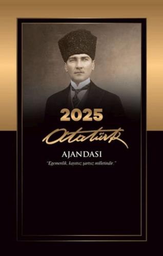 Kurye Kitabevi - 2025 Atatürk Ajandası - Kalpaklı