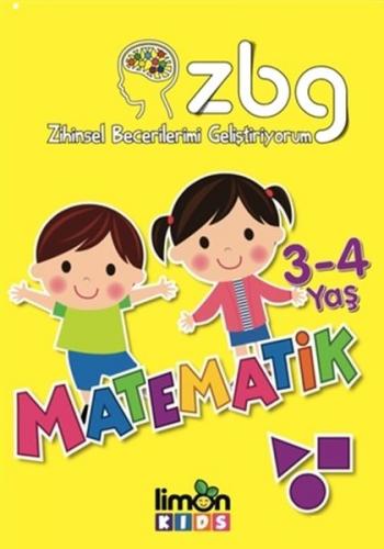 Kurye Kitabevi - 3 - 4 Yaş Matematik - Zihinsel Becerilerimi Geliştiri