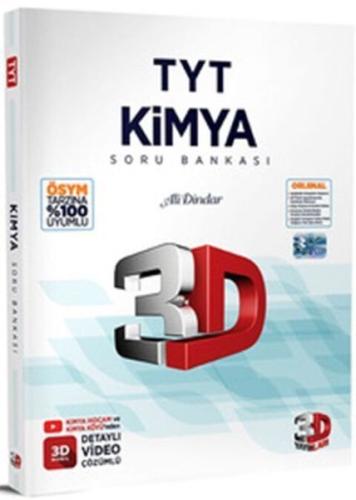 Kurye Kitabevi - 3D 2023 TYT Kimya Tamamı Video Çözümlü Soru Bankası