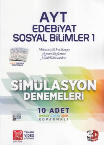 Kurye Kitabevi - Çözüm AYT 3D Edebiyat-Sosyal Bilimler 1 Tamamı Video 