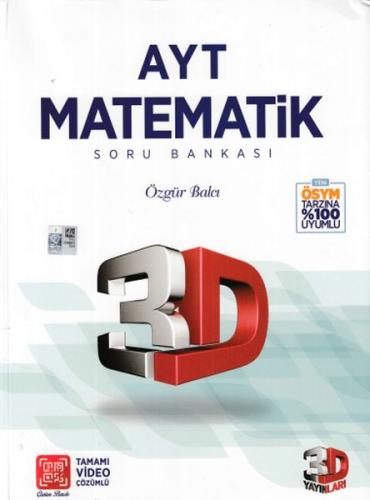 Kurye Kitabevi - Çözüm AYT 3D Matematik Detaylı Video Çözümlü Soru Ban