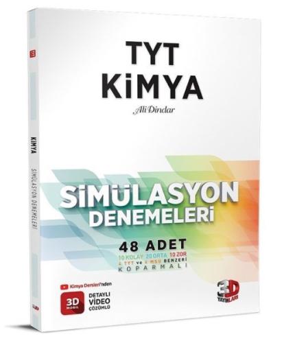 Kurye Kitabevi - 3D TYT Kimya 48 Simülasyon Denemesi