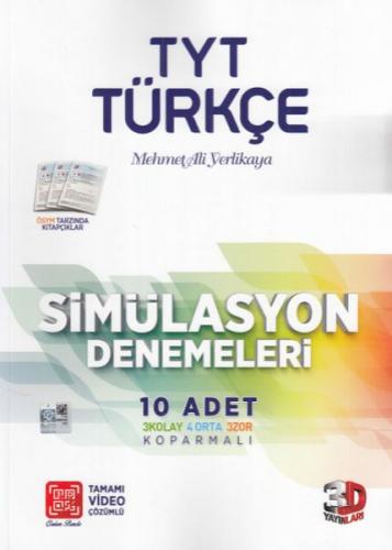 Kurye Kitabevi - 3D TYT Türkçe Tamamı Video Çözümlü Simülasyon Denemel