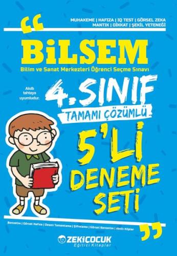 Kurye Kitabevi - 4. Sınıf Bilsem 5Li Deneme Seti