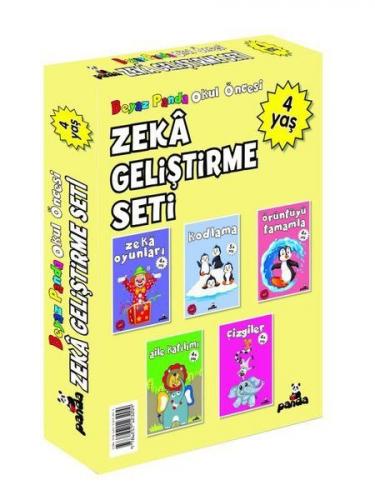 Kurye Kitabevi - 4 Yaş Zeka Geliştirme Seti 5 Kitap Takım