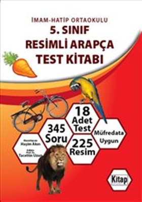 Kurye Kitabevi - 5. Sınıf Resimli Arapça Test Kitabı