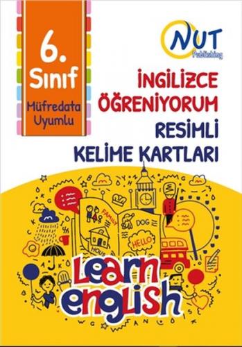 Kurye Kitabevi - 6. Sınıf İngilizce Öğreniyorum Resimli Kelime Kartlar