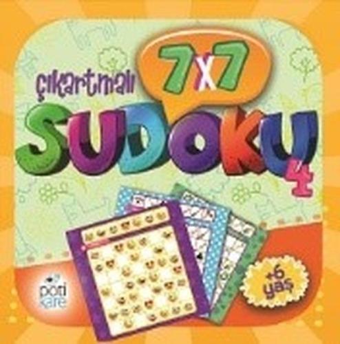 Kurye Kitabevi - 7x7 Sudoku - 4 (Çıkartmalı)