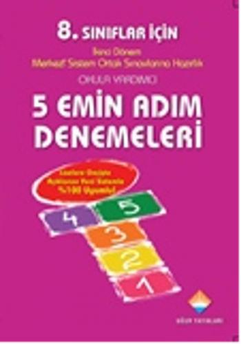 Kurye Kitabevi - 8. Sınıflar İçin 5 Emin Adım Denemeleri