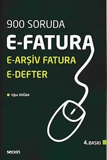 Kurye Kitabevi - 900 Soruda E–Fatura E–Arşiv Fatura ve E–Defter