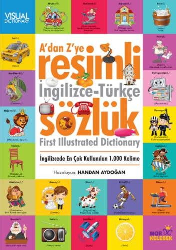 Kurye Kitabevi - A’dan Z’ye Resimli İngilizce Türkçe Sözlük