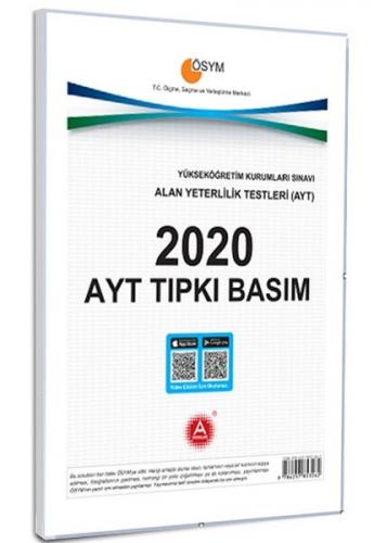 Kurye Kitabevi - A Yayınları 2020 AYT Tıpkı Basım Çıkmış Deneme Sınavı