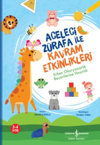 Kurye Kitabevi - Aceleci Zürafa İle Kavram Etkinlikleri,Erken Okuryaza