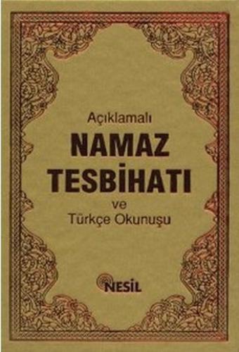 Kurye Kitabevi - Açıklamalı Namaz Tesbihatı ve Türkçe Okunuşu Çanta Bo