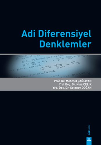 Kurye Kitabevi - Adi Diferensiyel Denklemler