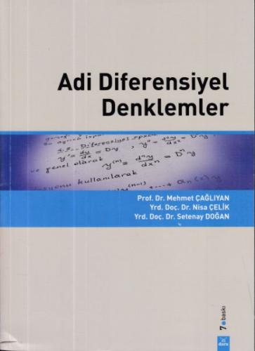 Kurye Kitabevi - Adi Diferensiyel Denklemler