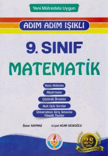 Kurye Kitabevi - Adım Adım Işıklı 9. Sınıf Matematik-YENİ