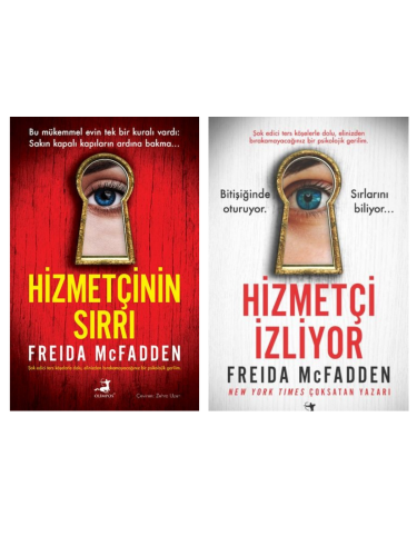 Kurye Kitabevi - Hizmetçinin Sırrı - Hizmetçi İzliyor - 2 Kitap Set