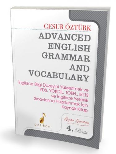 Kurye Kitabevi - Pelikan Advanced English Grammar and Vocabulary