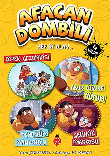 Kurye Kitabevi - Afacan Dombili 4 Kitap Takım