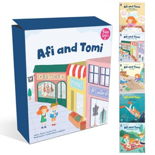 Kurye Kitabevi - Afi and Tomi (5 Kitap Takım)