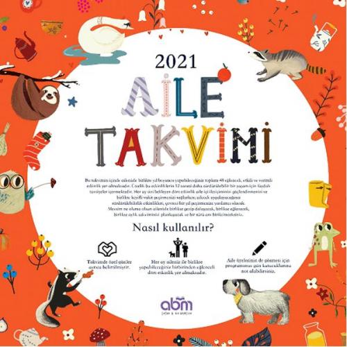 Kurye Kitabevi - Aile Takvimi 2021