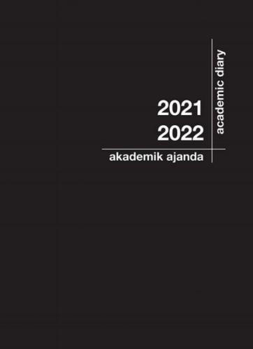 Kurye Kitabevi - Akademi Çocuk 2021-2022 Akademik Ajanda Siyah 21x29cm