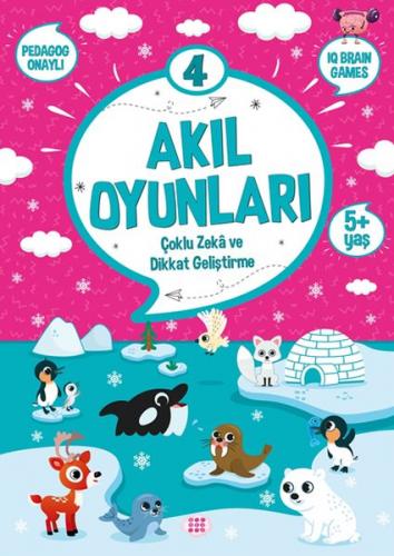 Kurye Kitabevi - Akıl Oyunları 4 (5+Yaş)