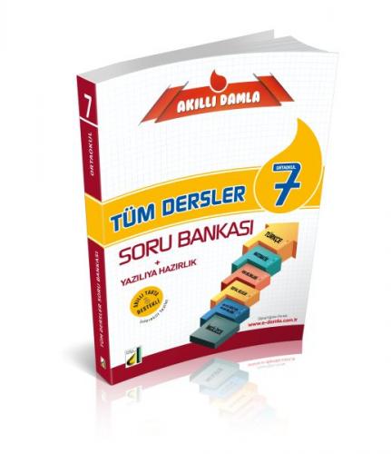 Kurye Kitabevi - Akıllı Damla 7. Sınıf Tüm Dersler Soru Bankası