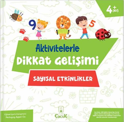 Kurye Kitabevi - Aktivitelerle Dikkat Gelişimi - Sayısal Etkinlikler