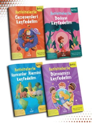 Kurye Kitabevi - Aktivitelerle Keşfedelim Serisi (4 Kitap)