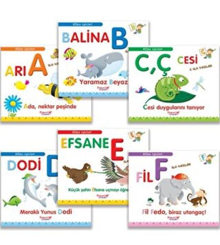 Kurye Kitabevi - Alfabe Öyküleri (6 Kitap Set)