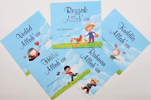 Kurye Kitabevi - Allahın Güzel İsimleri 1 5 Kitap Takım