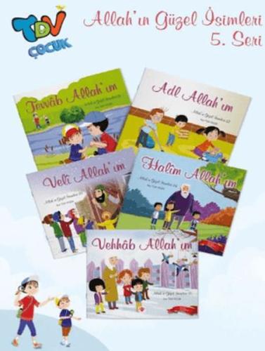 Kurye Kitabevi - Allahın Güzel İsimleri 5. Seri Seti - 5 Kitap Takım