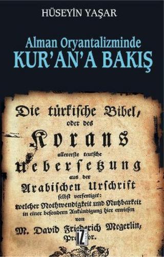 Kurye Kitabevi - Alman Oryantalizminde Kur'an'a Bakış