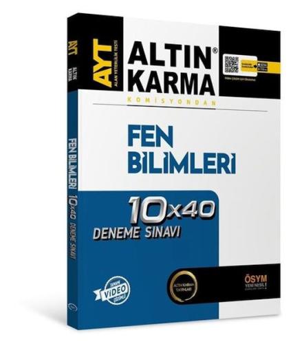 Kurye Kitabevi - Altın Karma AYT Fen Bilimleri 10 x 40 Deneme Sınavı