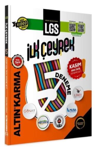 Kurye Kitabevi - Altın Karma Yayınları 8. Sınıf LGS İlk Çeyrek 5 li De