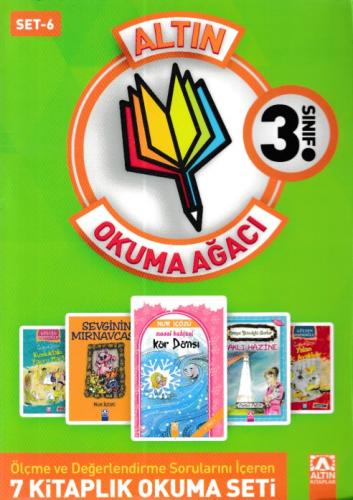 Kurye Kitabevi - Altın Okuma Ağacı 3. Sınıf Set 6 Yeşil Kapak