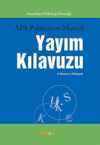 Kurye Kitabevi - APA Yayım Kılavuzu